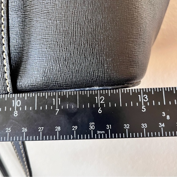 Dooney & Bourke Black Leather Purse - Picture 8 of 12